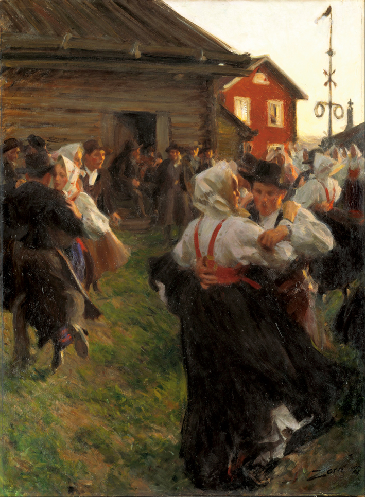  安德斯·莱奥纳德·佐恩 Anders Leonard Zorn —— 仲夏之夜